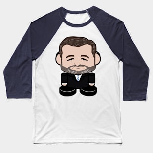 Bearded Mrrrrph Politico'bot Toy Robot Baseball T-Shirt